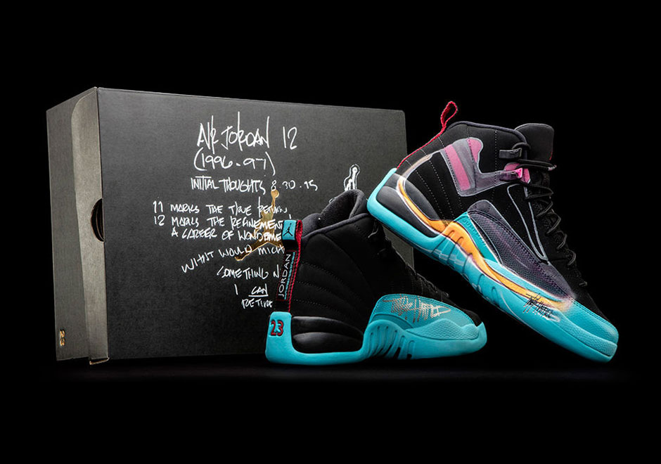 The Air Jordan 12 DB Dozen Includes The "Gamma Blue" For Kids