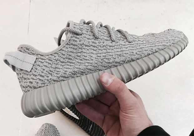 Grey Yeezy Boost Shoes