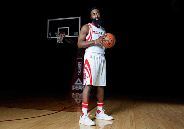 James Harden Stance Hoops Athlete