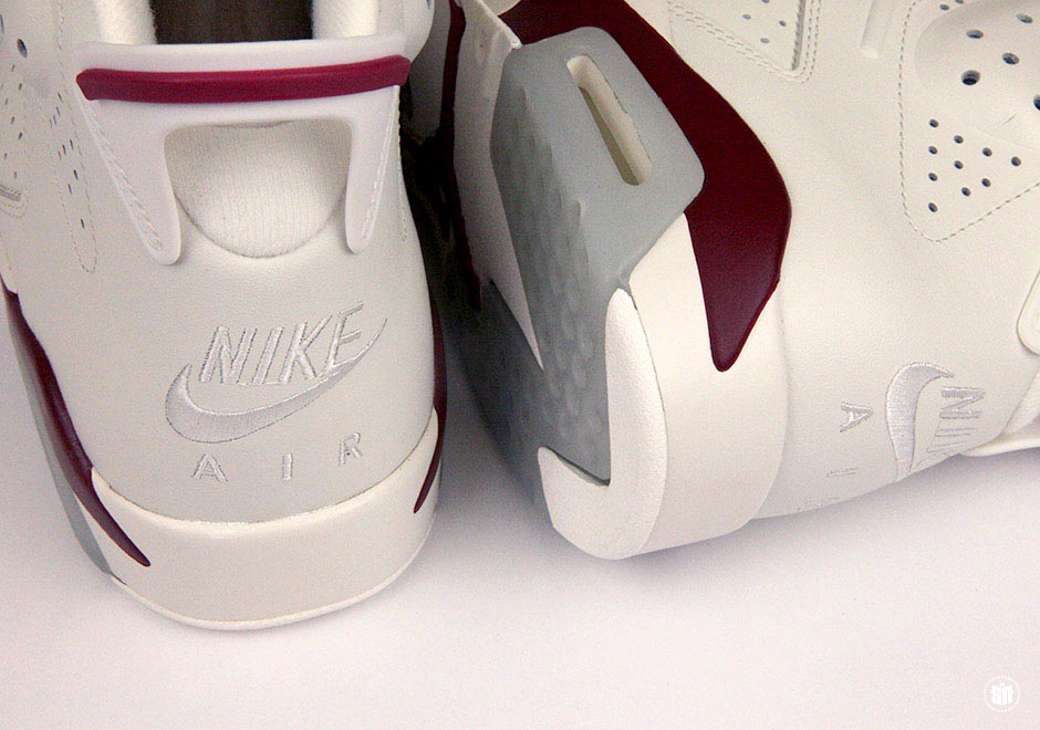 Maroon Jordan 6s 1