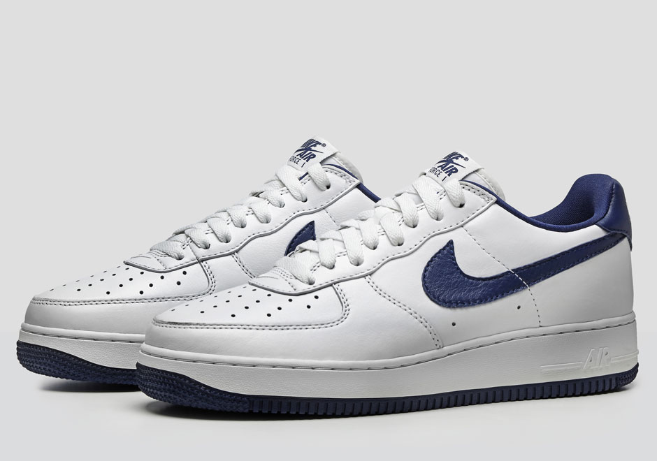 Nike Air Force 1 Low Nai Ke White Navy 3