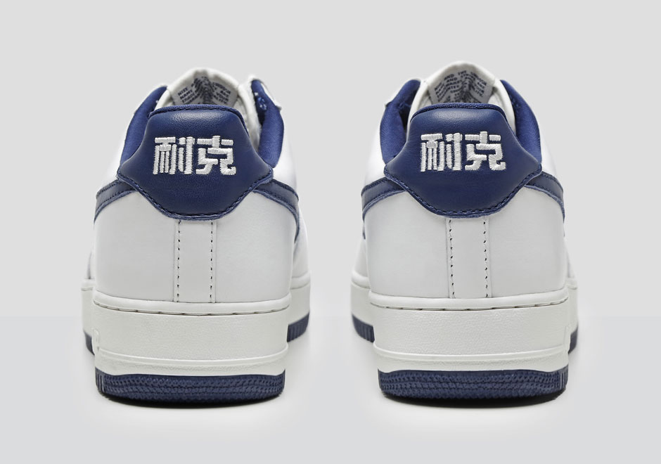 Nike Air Force 1 Low Nai Ke White Navy 7