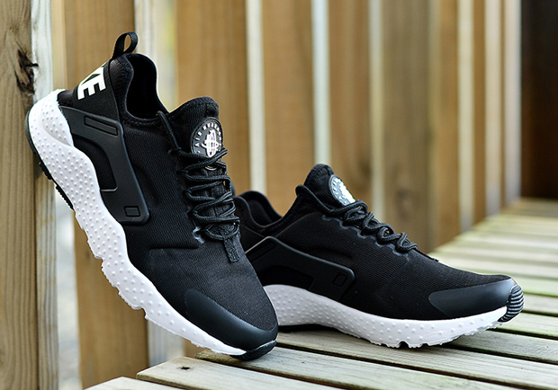 Nike Air Huarache Ultra Black White 02