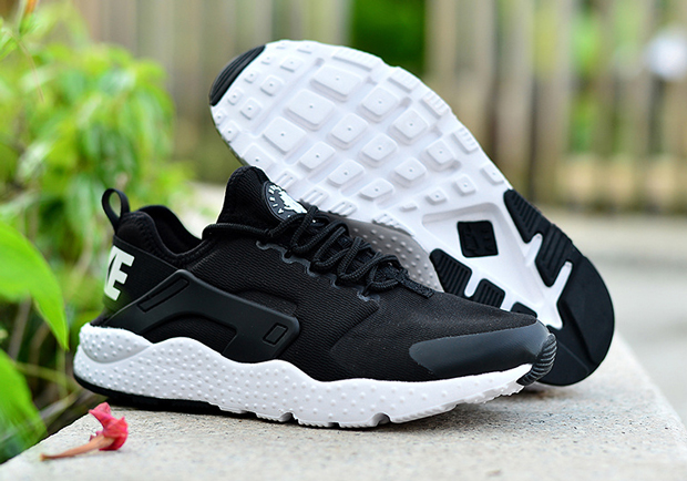 Nike Air Huarache Ultra Black White 03