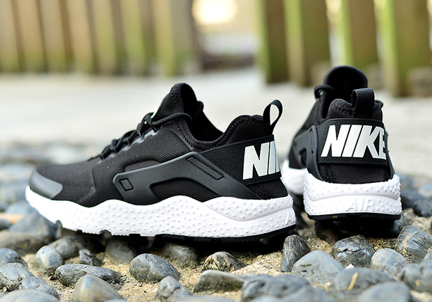 Nike Air Huarache Ultra Black White 04