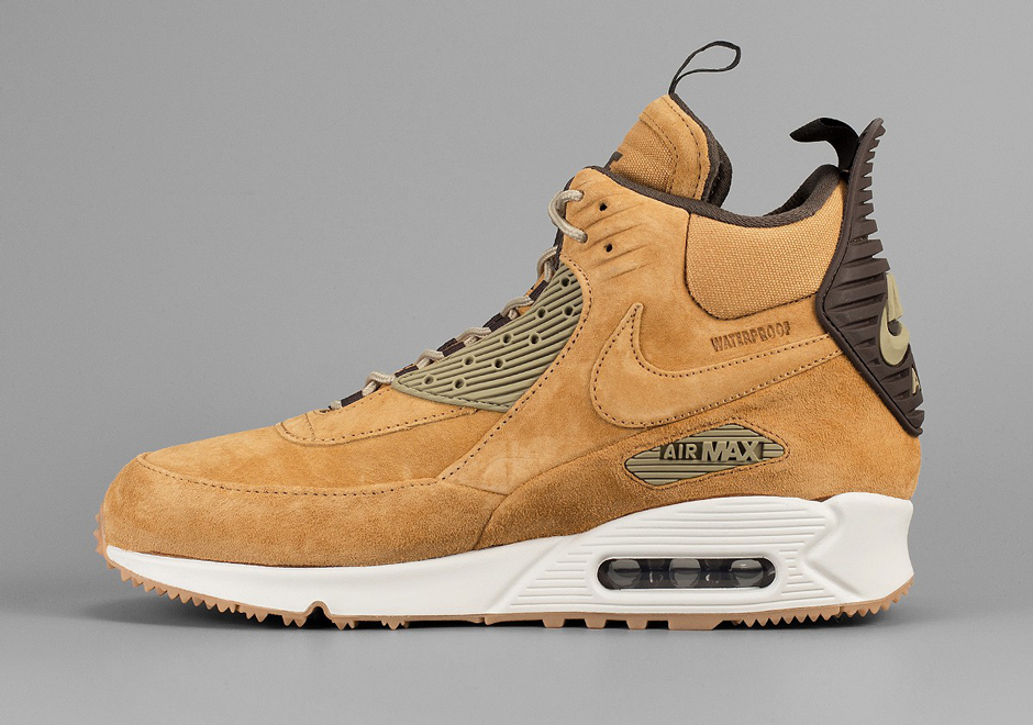 Nike Air Max 90 Sneakerboot Wheat 02