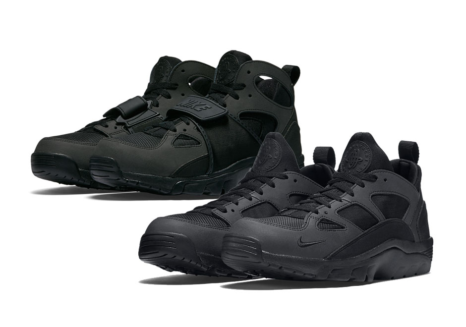 Nike Air Trainer Huarache Triple Black Pack