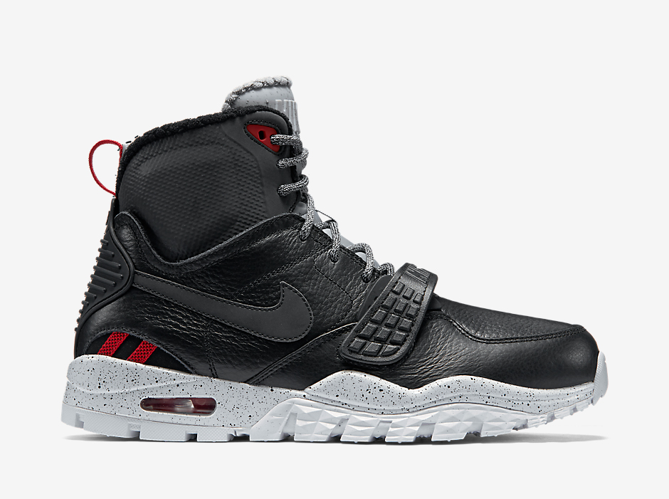 Nike Air Trainer Sc Ii Sneakerboot Black Red 3m 02