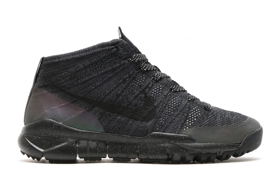 Nike Flyknit Chukka Fsb Sneakerboot Black Anthracite