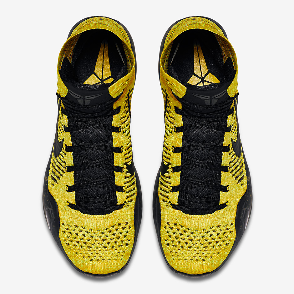 Nike Kobe 10 Elite Opening Night Yellow Black 2