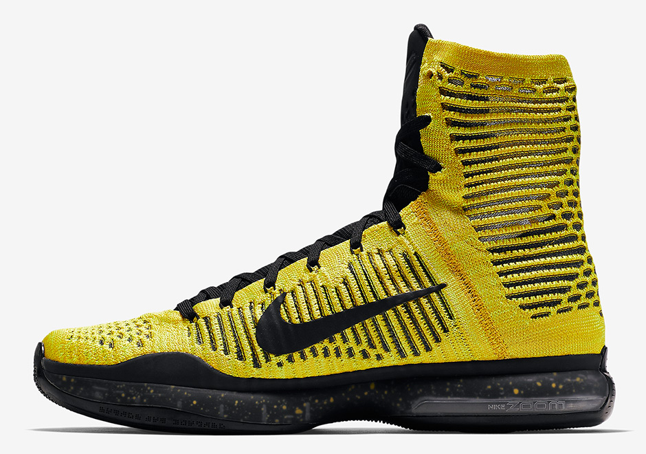 Nike Kobe 10 Elite Opening Night Yellow Black 7