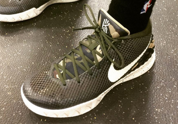 Kyrie Irving Honors Military With Nike Kyrie 1 "Camo"