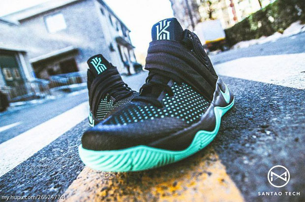 Nike Kyrie 2 Green Glow Details 03