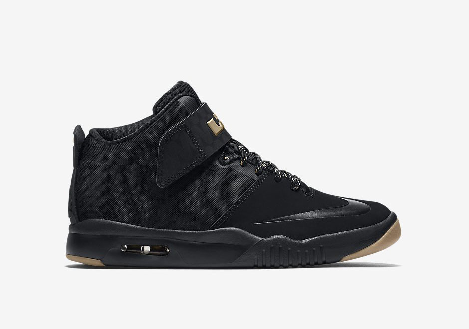 Nike Lebron Akronite Black Gold 2