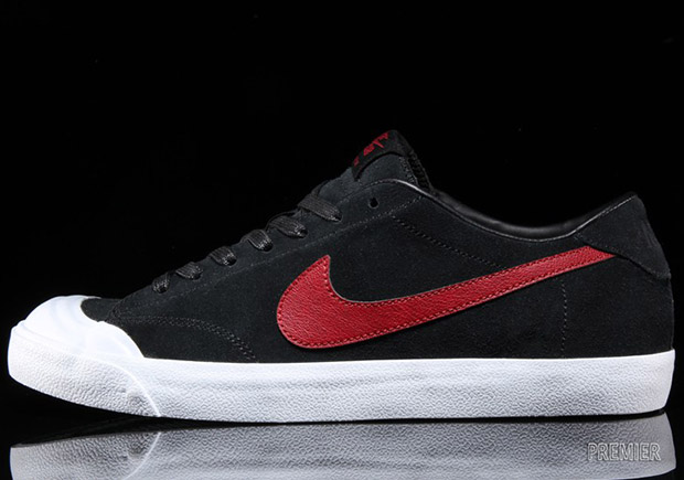 Nike Sb Zoom All Court Black Team Red 2