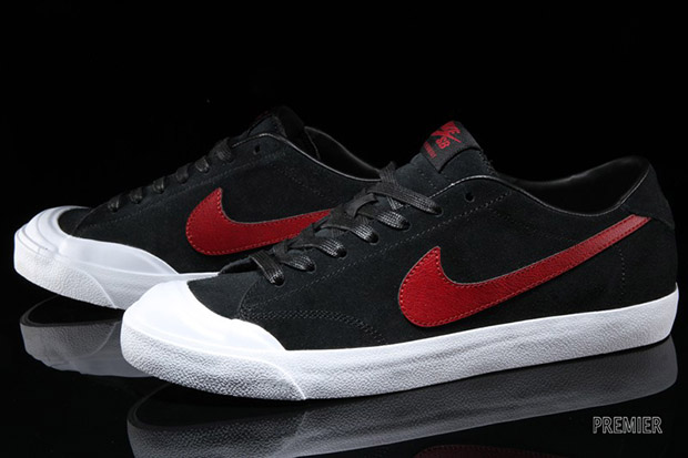 Nike Sb Zoom All Court Black Team Red 3