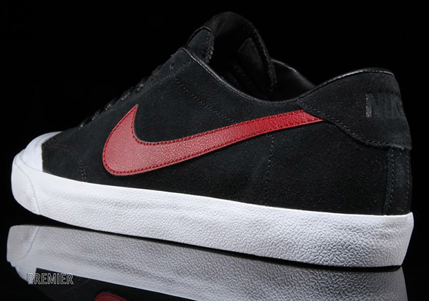 Nike Sb Zoom All Court Black Team Red 4