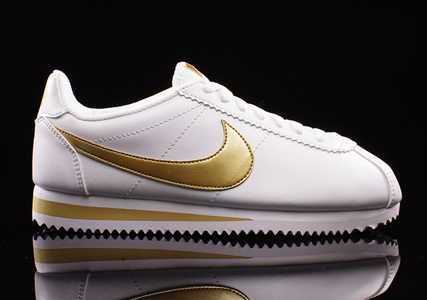 Nike Wmns Cortez White Gold 2