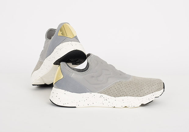 Reebok Woemns Furylite Slip On Gold Grey 3