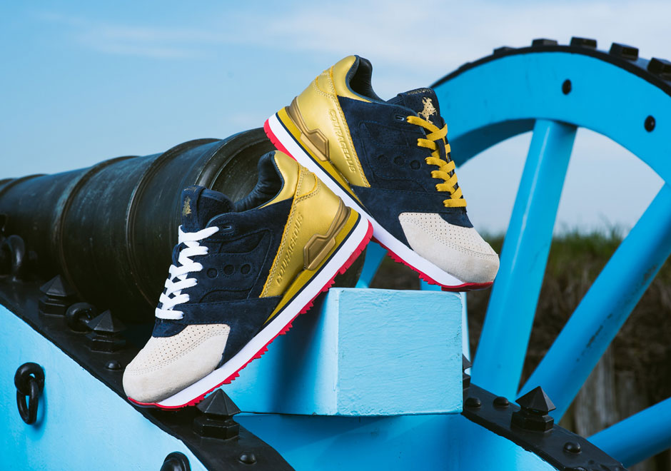 Sneaker Politics x Saucony Courageous "The Jackson"