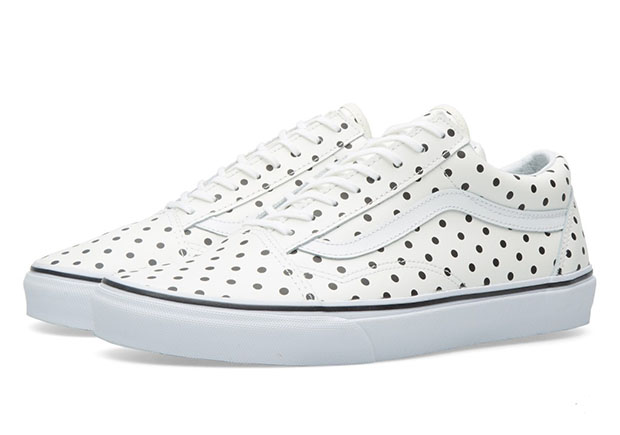 Vans Old Skool Polka Dot White 1