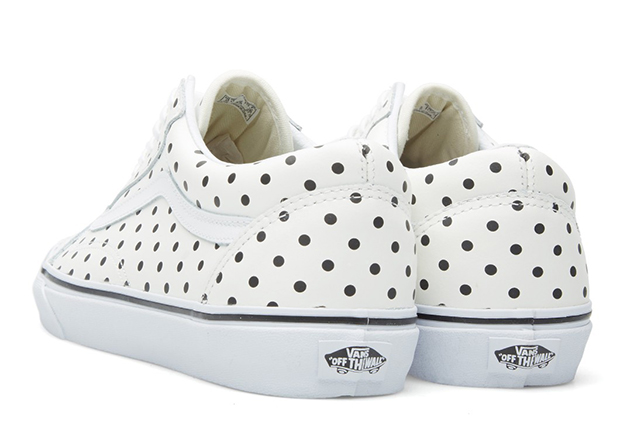 Vans Old Skool Polka Dot White 3