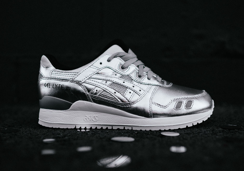 Asics Gel Lyte Iii Metallic Silver 1