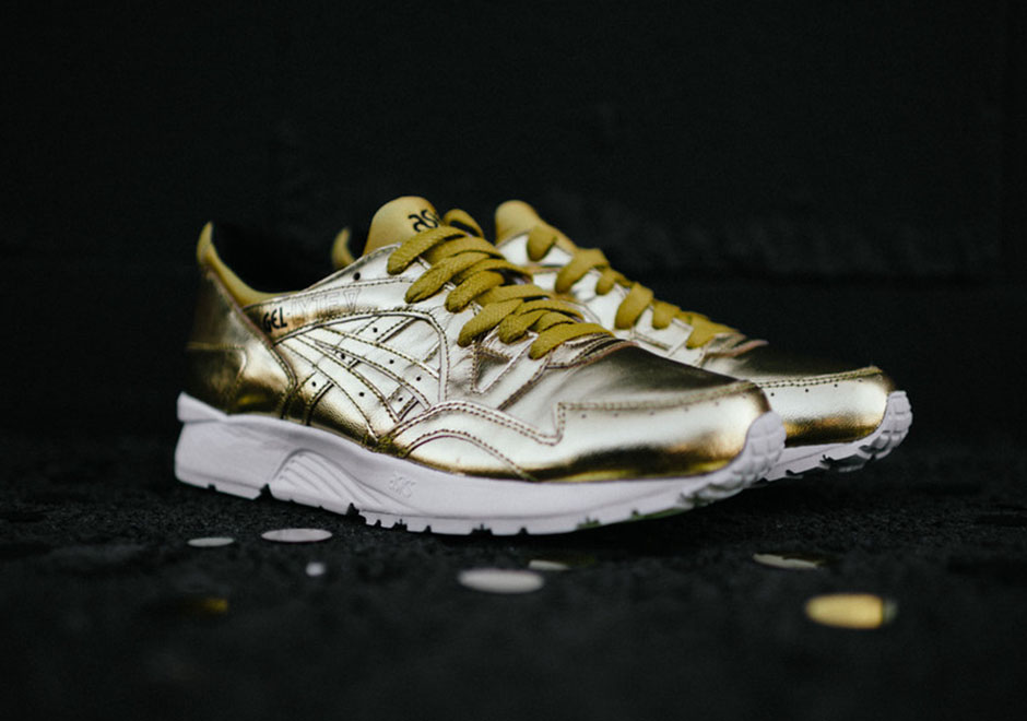 Asics Gel Lyte V Metallic Gold 2