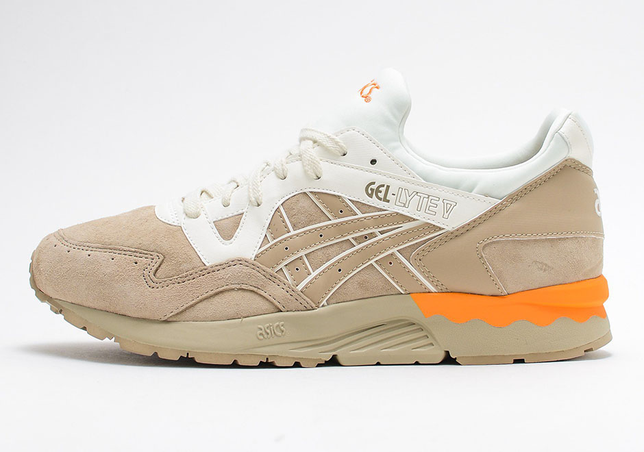 This Unique New "Sand" ASICS GEL-Lyte V Looks Good Enough To Be a Collab