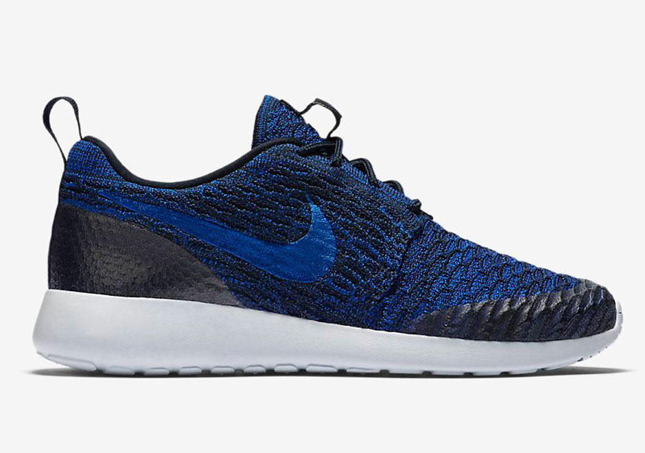Nike Flyknit Roshe Run Royal 001