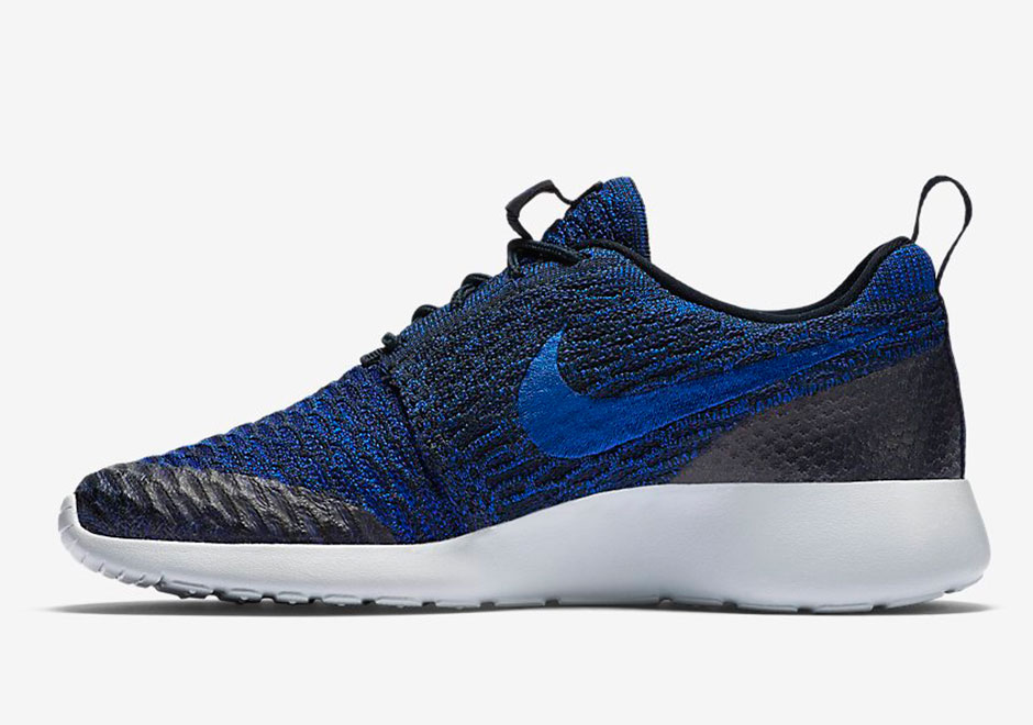 Nike Flyknit Roshe Run Royal 02