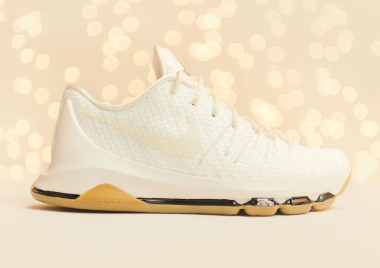 Nike KD 8 EXT “Woven” In White Releases Soon