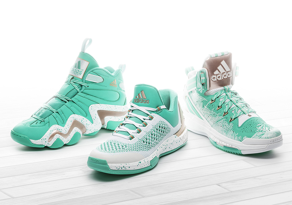 adidas Unveils Their Icy Green 2015 Basketball Collection