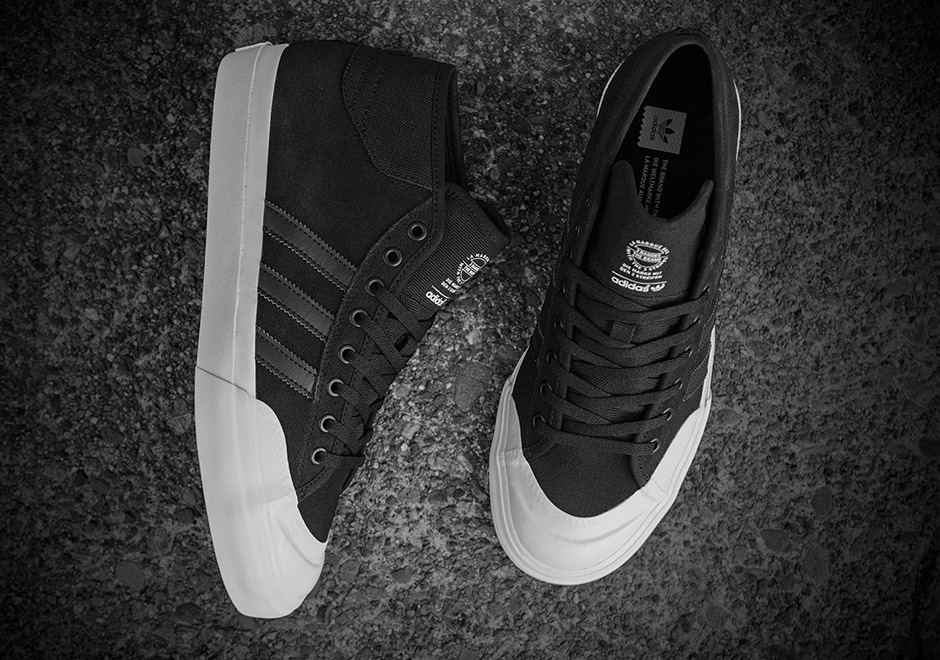 Adidas Matchcourt Black White 3