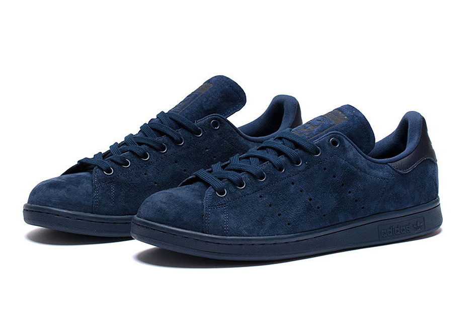 Adidas Stan Smith Suede Night Indigo