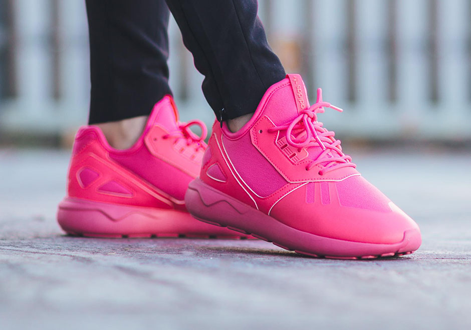 Adidas Tubular Hot Pink Womens 2