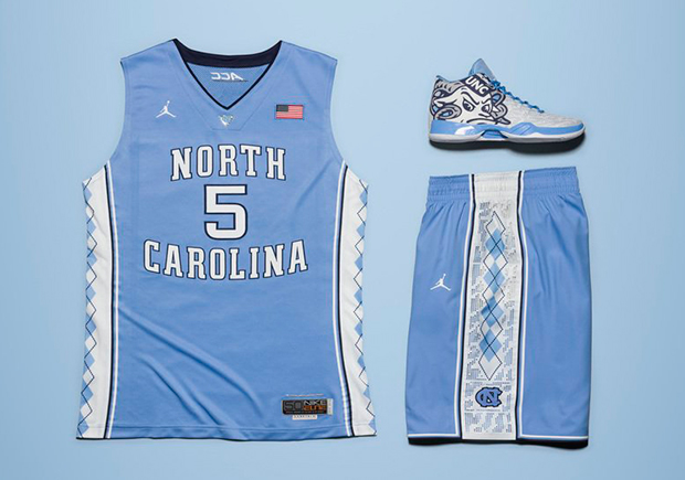 Air Jordan 29 Unc Debut Tarheel Logo Pe 05