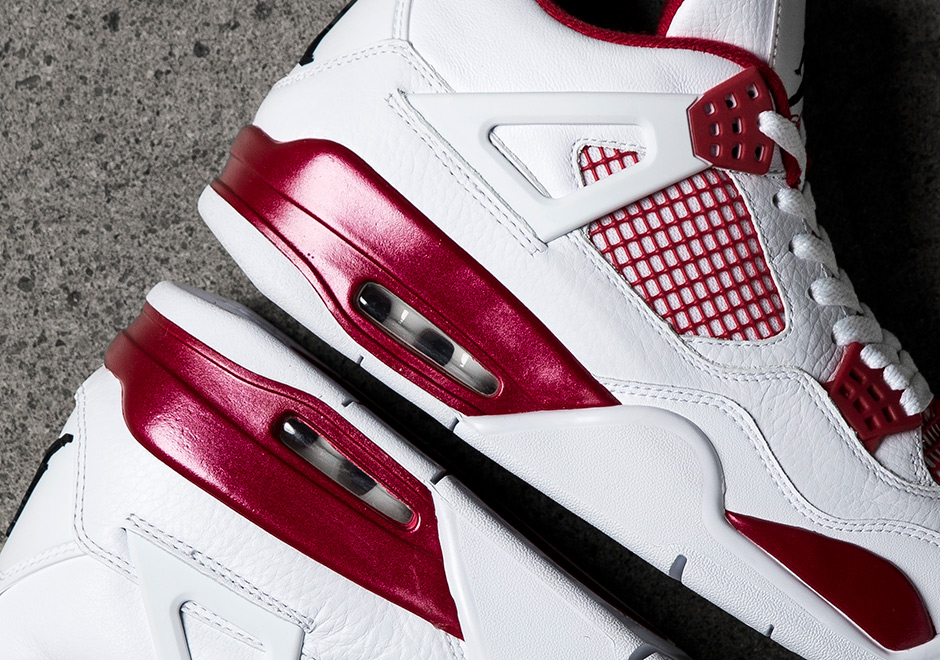 Air Jordan 4 Alternate White Red 2