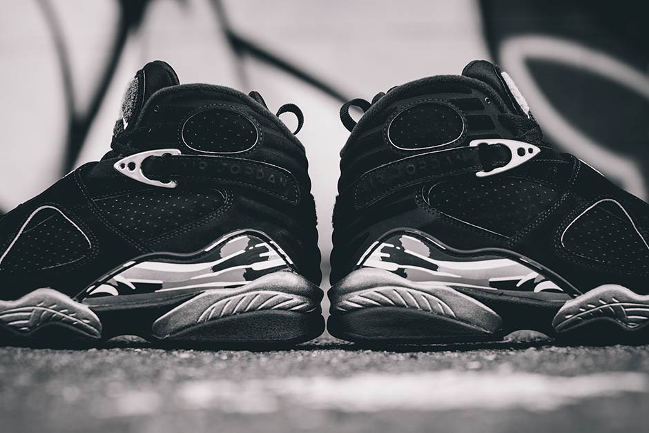 Air Jordan 8 Black Chrome Retro Coming Soon 05