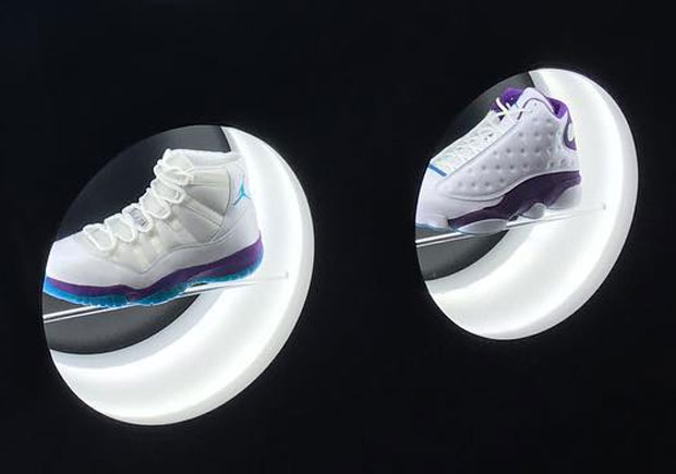 Michael Jordan’s Charlotte Hornets Appear On These Air Jordan Retro Samples