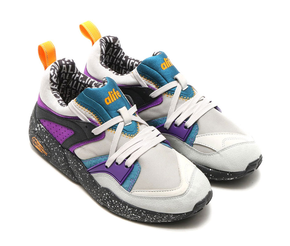 Alife Puma Blaze Of Glory Grey Purple 1