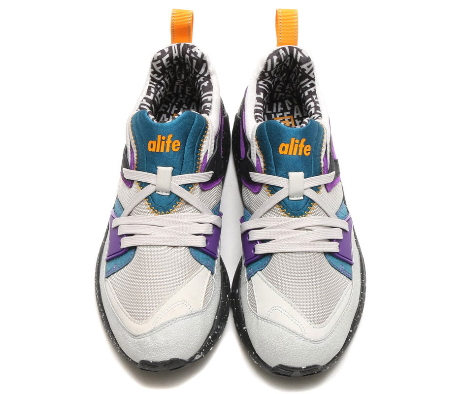 Alife Puma Blaze Of Glory Grey Purple 3