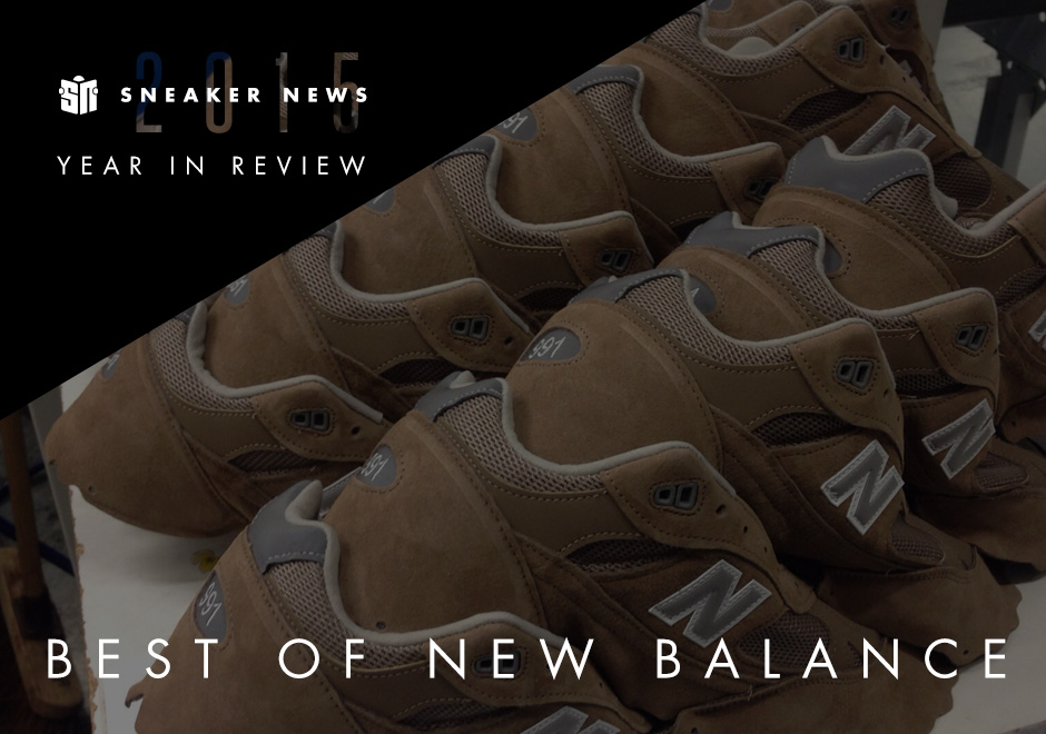 Best Of 2015 New Balance