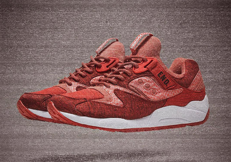 END And Saucony Team Up For "Red Noise"