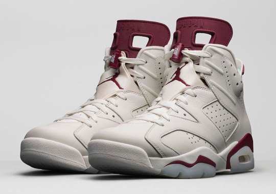 December’s Jordan Releases Kick Off With The Air Jordan 6 “Maroon”