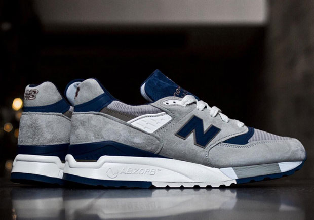 New Balance 998 M998csef Grey Navy White 1