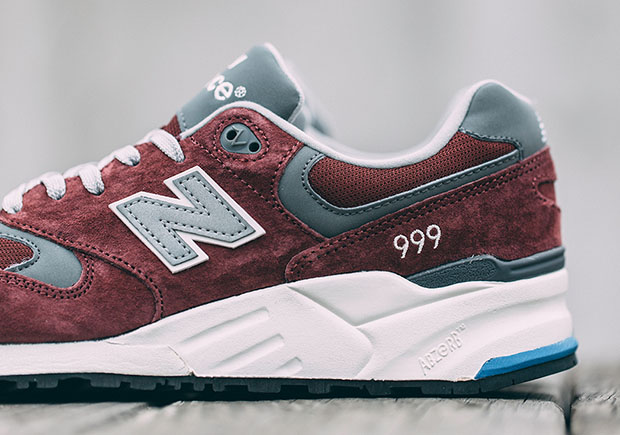 New Balance 999 Burgundy 1