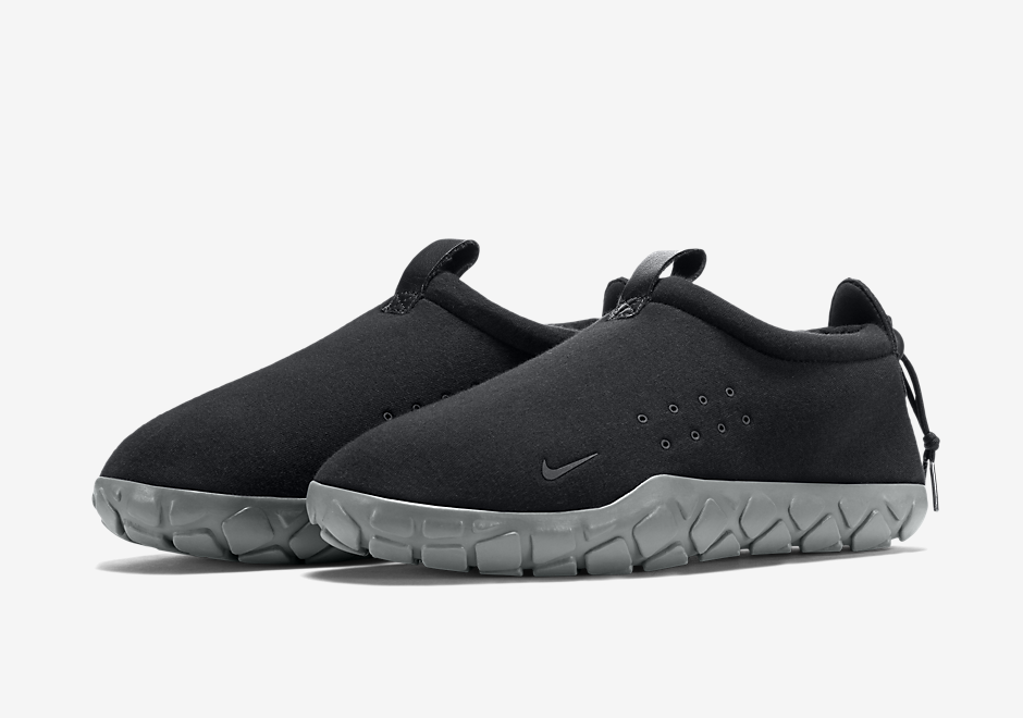 Nike Air Moc Fleece Black Cool Grey 0