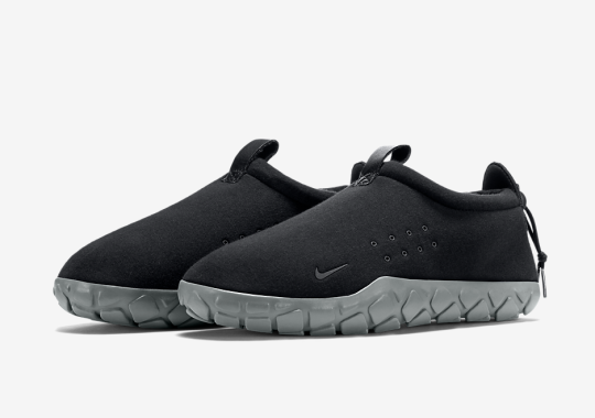 Nike’s Classic Air Moc Gets Built With Tech Fleece