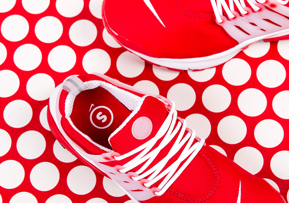 Nike Air Presto Red White 2